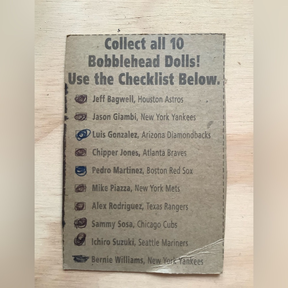 Baseball Mini Bobbleheads - Picture 4 of 4